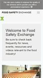 Mobile Screenshot of foodsafetyexchange.com